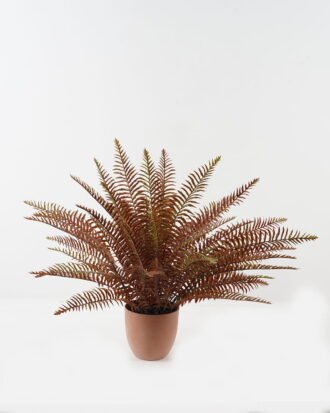 Artificial Plant 80*80*58cm Fern leaf in PP pot GS-48123017CONTI 2024Jan YeahFlower is one of Chinese leading OEM manufacturers and exporters , supplying the silk flowers, wholesale artificial trees