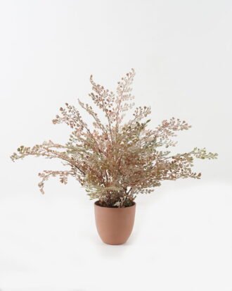 Artificial Plant 55*55*58cm Fern leaf in PP pot GS-48123018CONTI 2024Jan YeahFlower is one of Chinese leading OEM manufacturers and exporters , supplying the silk flowers, wholesale artificial trees