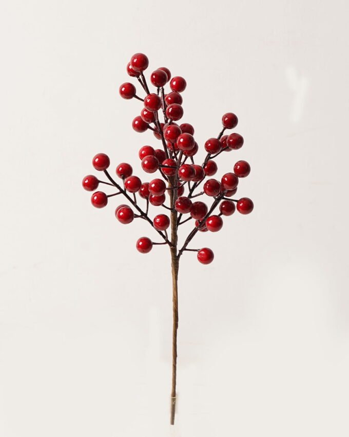 Artificial Plant 10*10*35cm Fruit *6 single stem GS-54023049 2024Feb YeahFlower is one of Chinese leading OEM manufacturers and exporters , supplying the silk flowers, wholesale artificial trees