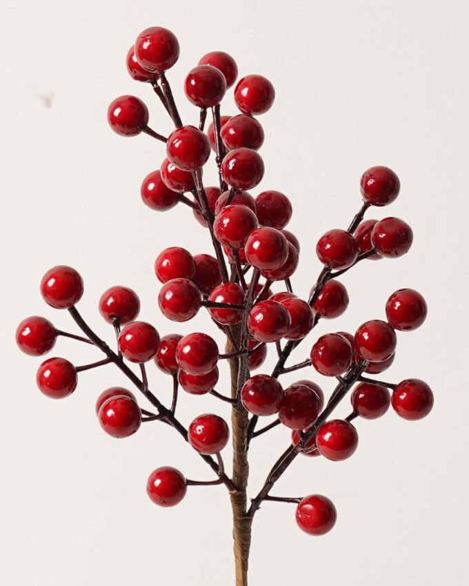 Artificial Plant 10*10*35cm Fruit *6 single stem GS-54023049 2024Feb YeahFlower is one of Chinese leading OEM manufacturers and exporters , supplying the silk flowers, wholesale artificial trees