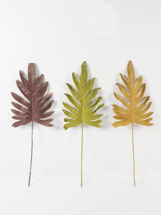 Artificial Plant 29*84cm Leaf single stem GS-43223001-Y1 Leaves&Sprays&Foliages 3,000+ sqm showroom with thousands of artificial flowers, plants & trees ready for global sourcing.