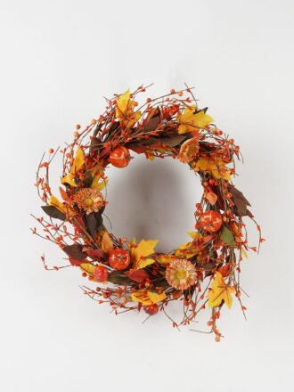 Artificial Plant 18*18*180cm Maple Leaf garland GS-54023031 2024Feb YeahFlower is one of Chinese leading OEM manufacturers and exporters , supplying the silk flowers, wholesale artificial trees