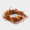Artificial Plant 47*47cm Leaf wreath GS-71423022 2024Jan YeahFlower is one of Chinese leading OEM manufacturers and exporters , supplying the silk flowers, wholesale artificial trees