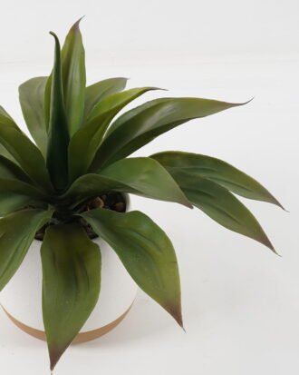 Artificial Plant 36*36*35cm Maguey in ceramic pot/17 lvs GS-52723018 2024Feb YeahFlower is one of Chinese leading OEM manufacturers and exporters , supplying the silk flowers, wholesale artificial trees