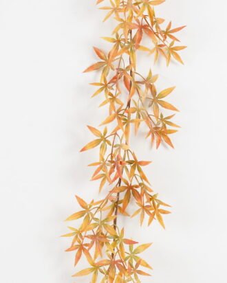 Artificial Plant 18*18*180cm Maple Leaf garland GS-54023031 2024Feb YeahFlower is one of Chinese leading OEM manufacturers and exporters , supplying the silk flowers, wholesale artificial trees