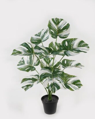 Artificial Plant 45*45*62cm  Philodendron*12 lvs in PP pot GS-03323154-G2 2024Jan YeahFlower is one of Chinese leading OEM manufacturers and exporters , supplying the silk flowers, wholesale artificial trees