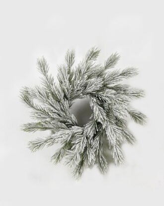 Artificial Plant 30*30cm Pine needle Wreath GS-54023054-W1 2024Feb YeahFlower is one of Chinese leading OEM manufacturers and exporters , supplying the silk flowers, wholesale artificial trees