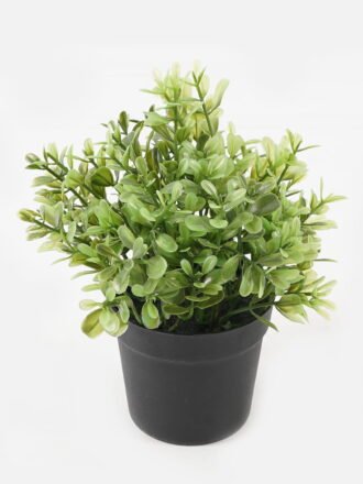 Artificial Plant 23*20*30cm potted leaf in cemnet pot GS-51723059 Potted Flowers&Plants 3,000+ sqm showroom with thousands of artificial flowers, plants & trees ready for global sourcing.