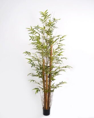 Artificial Tree 100*100*210cm Bamboo *6 in PP pot GS-59523175 2024Feb YeahFlower is one of Chinese leading OEM manufacturers and exporters , supplying the silk flowers, wholesale artificial trees
