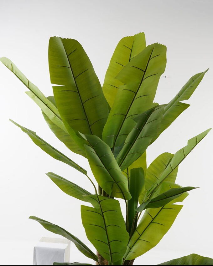 Artificial Tree 130*130*220cm Banana tree *3 in PP pot/23 lvs GS-30423101KD 2024Jan YeahFlower is one of Chinese leading OEM manufacturers and exporters , supplying the silk flowers, wholesale artificial trees