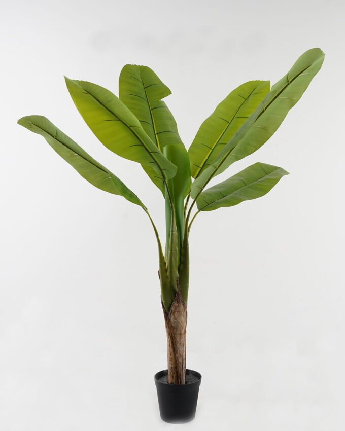 Artificial Tree 88*88*120cm Banana tree in PP pot/7 lvs GS-30423100 2024Jan YeahFlower is one of Chinese leading OEM manufacturers and exporters , supplying the silk flowers, wholesale artificial trees