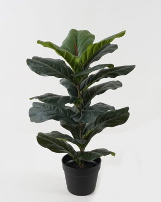 Artificial Tree 42*42*65cm Ficus lyrata in PP pot/18 lvs GS-59523137 2024Jan YeahFlower is one of Chinese leading OEM manufacturers and exporters , supplying the silk flowers, wholesale artificial trees