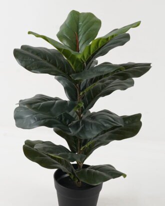 Artificial Tree 42*42*65cm Ficus lyrata in PP pot/18 lvs GS-59523137 2024Jan YeahFlower is one of Chinese leading OEM manufacturers and exporters , supplying the silk flowers, wholesale artificial trees