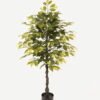 Artificial Tree 60*60*120cm Ficus microcarpa in PP pot/504 lvs GS-30423113 2024Jan YeahFlower is one of Chinese leading OEM manufacturers and exporters , supplying the silk flowers, wholesale artificial trees