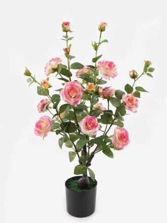Artificial Tree 35*35*68cm White Rose in PP pot GS-64223010 Tree&Plant 3,000+ sqm showroom with thousands of artificial flowers, plants & trees ready for global sourcing.