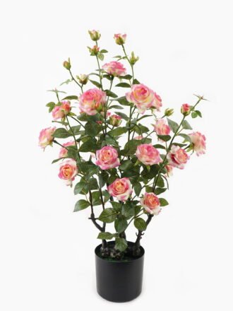 Artificial Tree 45*45*80cm Red Rose in PP pot GS-64223015 Tree&Plant 3,000+ sqm showroom with thousands of artificial flowers, plants & trees ready for global sourcing.