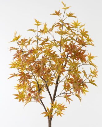 Artificial Tree 80*80*180cm Red Maple in PP pot GS-69423083CONTI-KD 2024Feb YeahFlower is one of Chinese leading OEM manufacturers and exporters , supplying the silk flowers, wholesale artificial trees