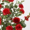 Artificial Tree 45*45*80cm Red Rose in PP pot GS-64223015 2024Jan YeahFlower is one of Chinese leading OEM manufacturers and exporters , supplying the silk flowers, wholesale artificial trees