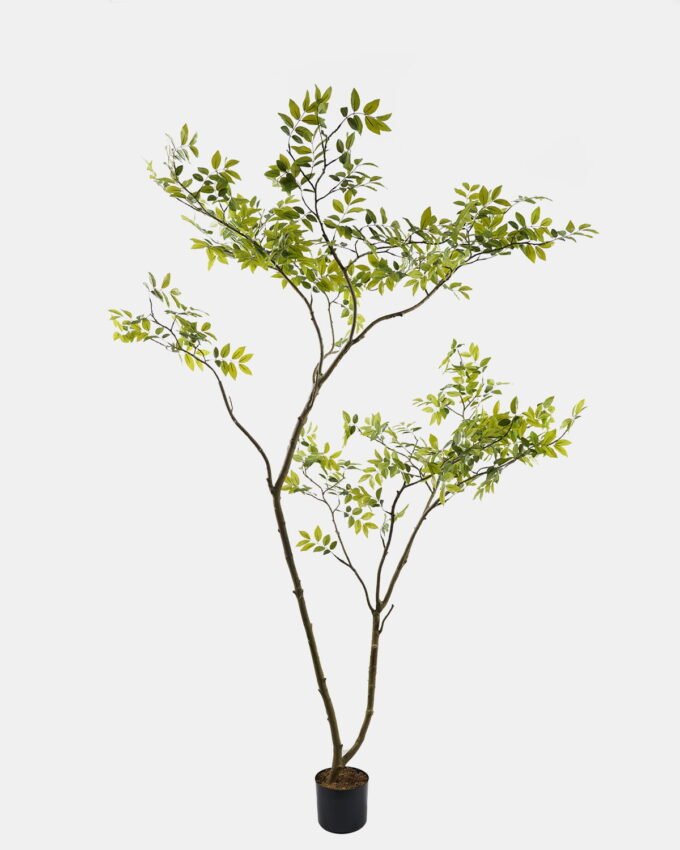 Artificial Tree 90*65*200cm Tree *2 in pp pot GS-72623024KD 2024Jan YeahFlower is one of Chinese leading OEM manufacturers and exporters , supplying the silk flowers, wholesale artificial trees