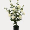 Artificial Tree White Rose in PP pot GS-64223010_7 Artificial Tree 35*35*68cm White Rose in PP pot GS-64223010 2024Jan YeahFlower is one of Chinese leading OEM manufacturers and exporters , supplying the silk flowers, wholesale artificial trees