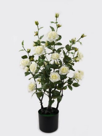 Artificial Tree 35*35*68cm Rose Red in PP pot GS-64223012 Tree&Plant 3,000+ sqm showroom with thousands of artificial flowers, plants & trees ready for global sourcing.