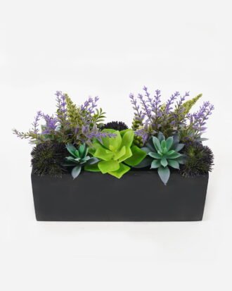 Artificial succulent 28*10*21cm potted leaf in WOOD pot GS-51723035 2024Feb YeahFlower is one of Chinese leading OEM manufacturers and exporters , supplying the silk flowers, wholesale artificial trees