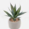 Artificial succulent 13*13*18cm potted leaf in cemnet pot GS-51723053 2024Feb YeahFlower is one of Chinese leading OEM manufacturers and exporters , supplying the silk flowers, wholesale artificial trees