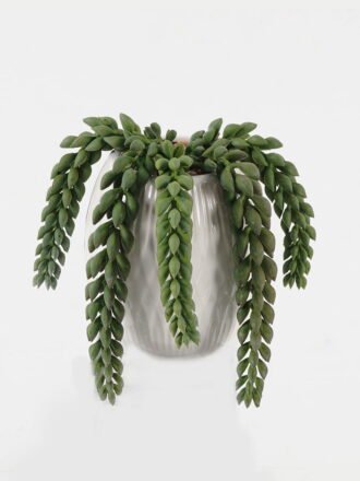 Artificial succulent 9*9*16cm potted leaf cemnet pot GS-51723057 Succulent 3,000+ sqm showroom with thousands of artificial flowers, plants & trees ready for global sourcing.