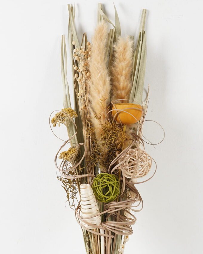 Dried Flowers 70cm Dried natural items bouquet with brown paper GS-56623113 2024Jan YeahFlower is one of Chinese leading OEM manufacturers and exporters , supplying the silk flowers, wholesale artificial trees