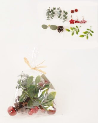 Artificial Branch fruit 12*6*14cm Asst. components in polybag GS-54023075 2024Feb YeahFlower is one of Chinese leading OEM manufacturers and exporters , supplying the silk flowers, wholesale artificial trees