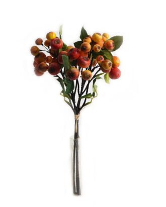 Artificial Branch fruit 16*16*34cm Fruit *3 bundle GS-57723014-O2 2024Feb YeahFlower is one of Chinese leading OEM manufacturers and exporters , supplying the silk flowers, wholesale artificial trees