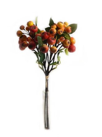 Artificial Branch fruit 16*16*34cm Fruit *3 bundle GS-57723014-G1 Bouquet 3,000+ sqm showroom with thousands of artificial flowers, plants & trees ready for global sourcing.