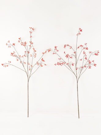 Artificial Branch fruit 45*45*135cm Fruit *3 single stem GS-53623072-R1 Single Flowers 3,000+ sqm showroom with thousands of artificial flowers, plants & trees ready for global sourcing.