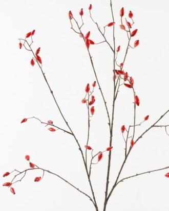 Artificial Branch fruit 32*133cm Fruit *3 single stem GS-53623073-R1 2024Feb YeahFlower is one of Chinese leading OEM manufacturers and exporters , supplying the silk flowers, wholesale artificial trees