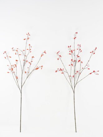 Artificial Branch fruit 45*45*135cm Fruit *3 single stem GS-53623072-R1 Single Flowers 3,000+ sqm showroom with thousands of artificial flowers, plants & trees ready for global sourcing.