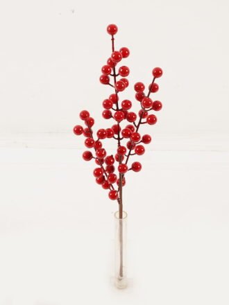 Artificial Flower 35*35*49cm Christmas flower *5 bush GS-61523004 2024Feb YeahFlower is one of Chinese leading OEM manufacturers and exporters , supplying the silk flowers, wholesale artificial trees