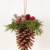 Artificial Branch fruit 15*12*15cm Large pinecone ornament GS-54023078 2024Feb YeahFlower is one of Chinese leading OEM manufacturers and exporters , supplying the silk flowers, wholesale artificial trees