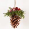 Artificial Branch fruit 15*12*15cm Large pinecone ornament GS-54023078 2024Feb YeahFlower is one of Chinese leading OEM manufacturers and exporters , supplying the silk flowers, wholesale artificial trees