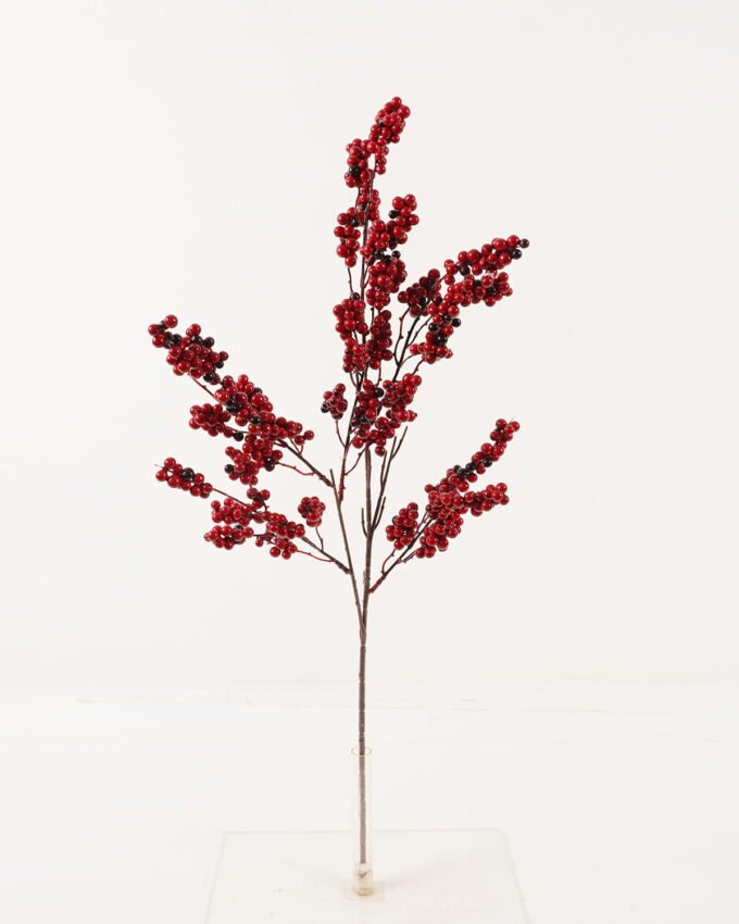 Artificial Branch fruit 22*22*71cm Red fruit single stem GS-54023072 2024Feb YeahFlower is one of Chinese leading OEM manufacturers and exporters , supplying the silk flowers, wholesale artificial trees