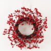 Artificial Branch fruit 40*40cm Red fruit wreath GS-54023064-40 2024Feb YeahFlower is one of Chinese leading OEM manufacturers and exporters , supplying the silk flowers, wholesale artificial trees