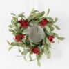 Artificial Branch fruit leaf&Red fruit wreath GS-54023059 Artificial Branch fruit 30*30cm leaf&Red fruit wreath GS-54023059 2024Feb YeahFlower is one of Chinese leading OEM manufacturers and exporters , supplying the silk flowers, wholesale artificial trees