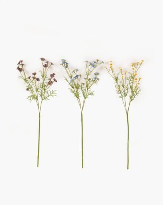 Artificial Flower 15*15*48cm Chamomile *2 single stem GVC-24-3060 2024Mar YeahFlower is one of Chinese leading OEM manufacturers and exporters , supplying the silk flowers, wholesale artificial trees