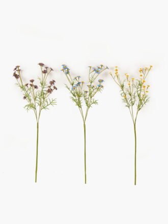 Artificial Flower 15*15*48cm Chamomile *2 single stem GVC-24-3060-B1 Single Flowers 3,000+ sqm showroom with thousands of artificial flowers, plants & trees ready for global sourcing.