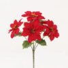 Artificial Flower 26*26*32cm Christmas flower *5 bush GS-61523002 2024Feb YeahFlower is one of Chinese leading OEM manufacturers and exporters , supplying the silk flowers, wholesale artificial trees