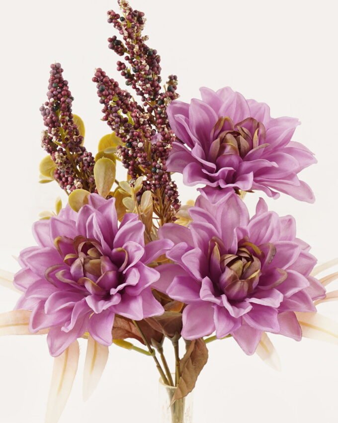 Artificial Flower 22*22*33cm Flower *6 bush GS-16823114-Z1 2024Feb YeahFlower is one of Chinese leading OEM manufacturers and exporters , supplying the silk flowers, wholesale artificial trees