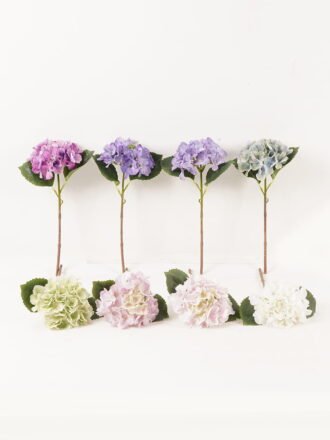 Artificial Flower 22*22*36cm Hydrangea single stem GVC-24-3073-P1 Single Flowers 3,000+ sqm showroom with thousands of artificial flowers, plants & trees ready for global sourcing.