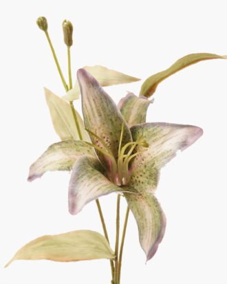 Artificial Flower 20*20*45cm Lilium brownii single stem GVC-24-3043-G1 2024Mar YeahFlower is one of Chinese leading OEM manufacturers and exporters , supplying the silk flowers, wholesale artificial trees
