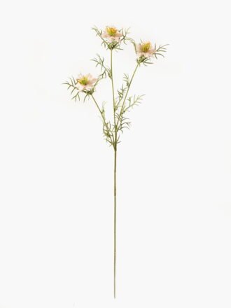 Artificial Flower 12*12*68cm Nigella damascena *3 single stem GVC-24-3045-O1 Single Flowers 3,000+ sqm showroom with thousands of artificial flowers, plants & trees ready for global sourcing.