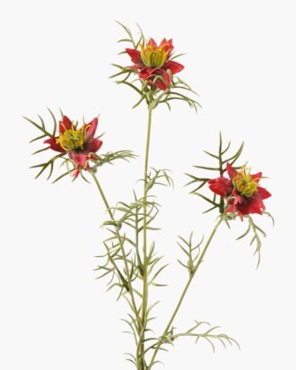 Artificial Flower 12*12*68cm Nigella damascena *3 single stem GVC-24-3045-R1 2024Mar YeahFlower is one of Chinese leading OEM manufacturers and exporters , supplying the silk flowers, wholesale artificial trees