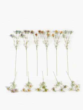 Artificial Flower 20*20*77cm Campsis grandiflora *3 single stem GVC-24-3044-P1 Single Flowers 3,000+ sqm showroom with thousands of artificial flowers, plants & trees ready for global sourcing.
